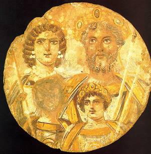 Severan Tondo ca 200 CE Antikensammlung Berlin Inv. 31329